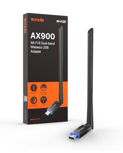 Tenda U11 Pro Clé WiFi USB AX900 Bluetooth 5.4 Antenne 6 dBi