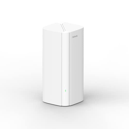 Tenda Nova MX12 AX3000 Mesh Wi-FI 6 System - Unité complémentaire à Un réseau maillé existant - Système WiFi Mesh pour Toute la Maison - Processeur Quad-Core 1,7 GHz - Routeur Gigabit Mesh Double
