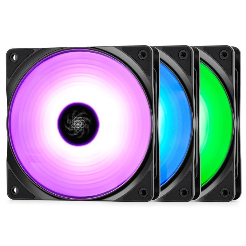 deepcool RF 120 Pack 3 ventilateurs RVB 120 mm