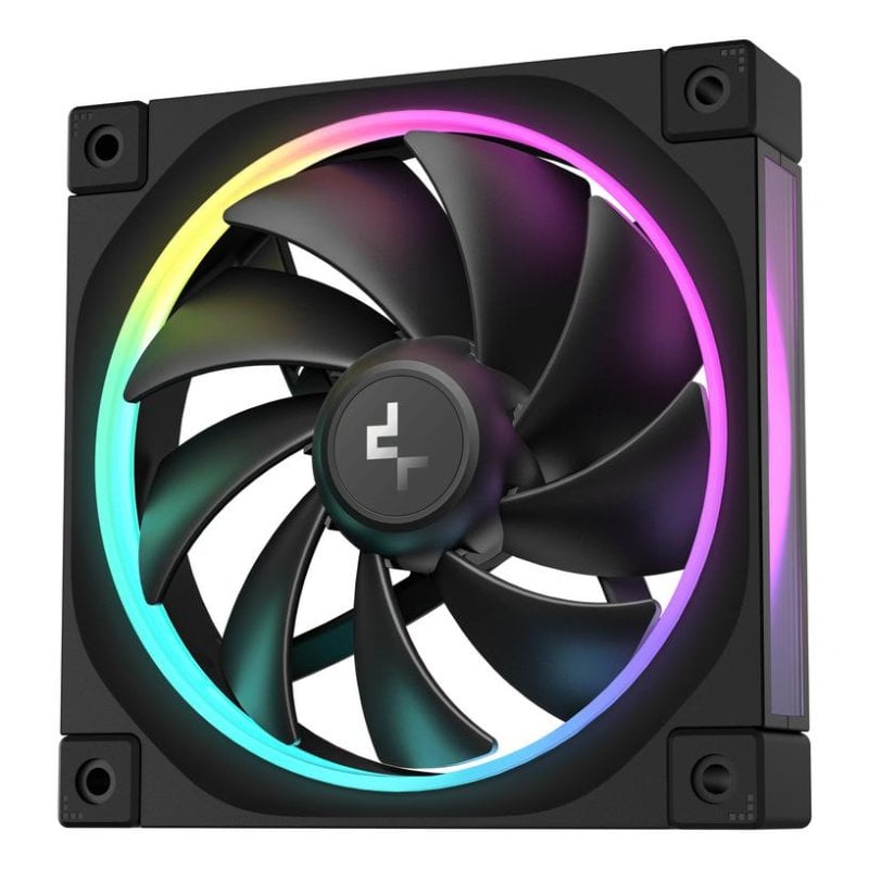 deepcool Refrigeration Air DeepCool 120mm FL12 RGB PWM Black 2150 RPM FDB