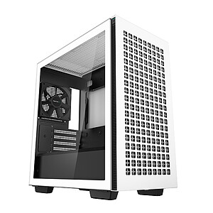 deepcool DeepCool CH370 Mini Tour Verre TrempA� USB 3 2 White