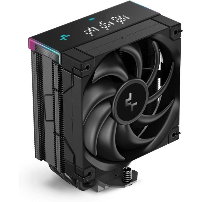 Refroidisseur dair DEEPCOOL AK400 DIGITAL PRO 12 cm Black Compatible AM4
