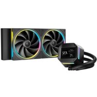 DEEPCOOL - R-LM240-BKDMMC-1 - Watercooling - 240mm AIO - Ecran IPS de 24 pouces - Black - Pompe 6eme generation - 2500 a 3400 tr min