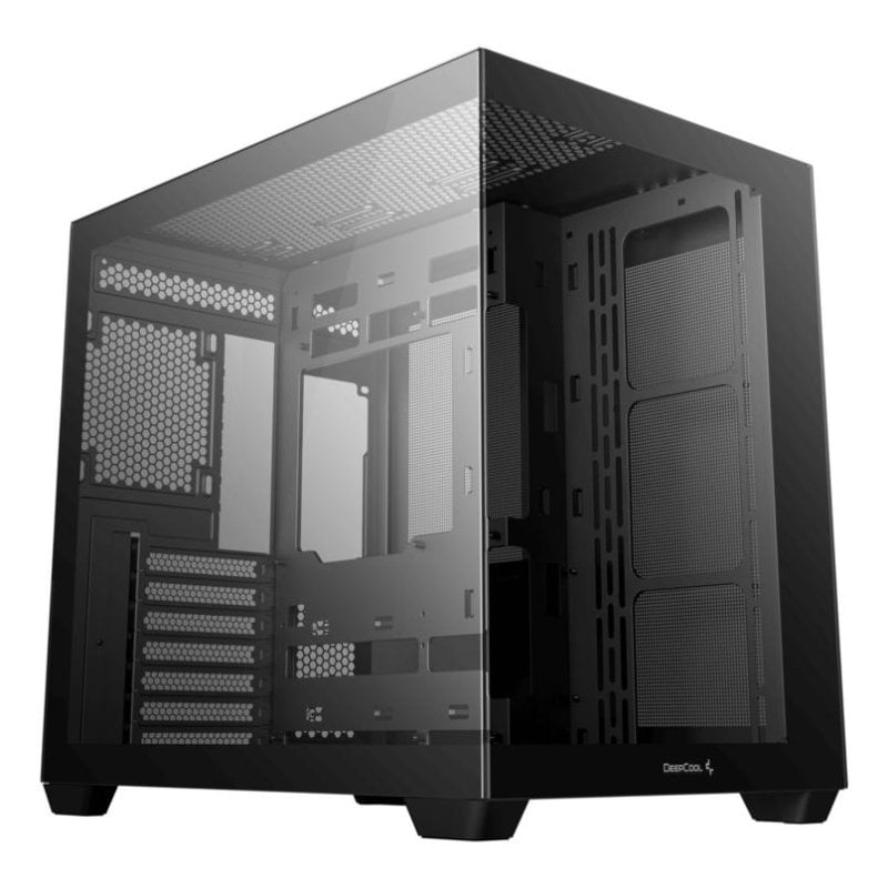 deepcool Boîtier PC DeepCool CG530 Midi Tower Black ATX Verre Trempé Gaming