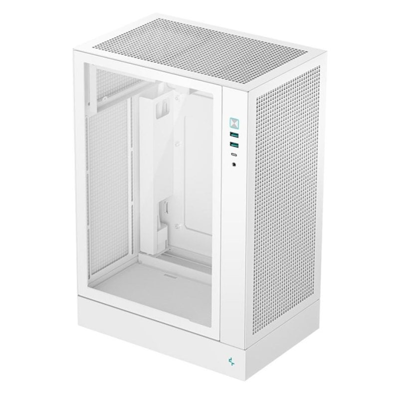 deepcool Boîtier PC DeepCool CH170 PLUS WH Tour Midi White micro ATX Mini-ITX