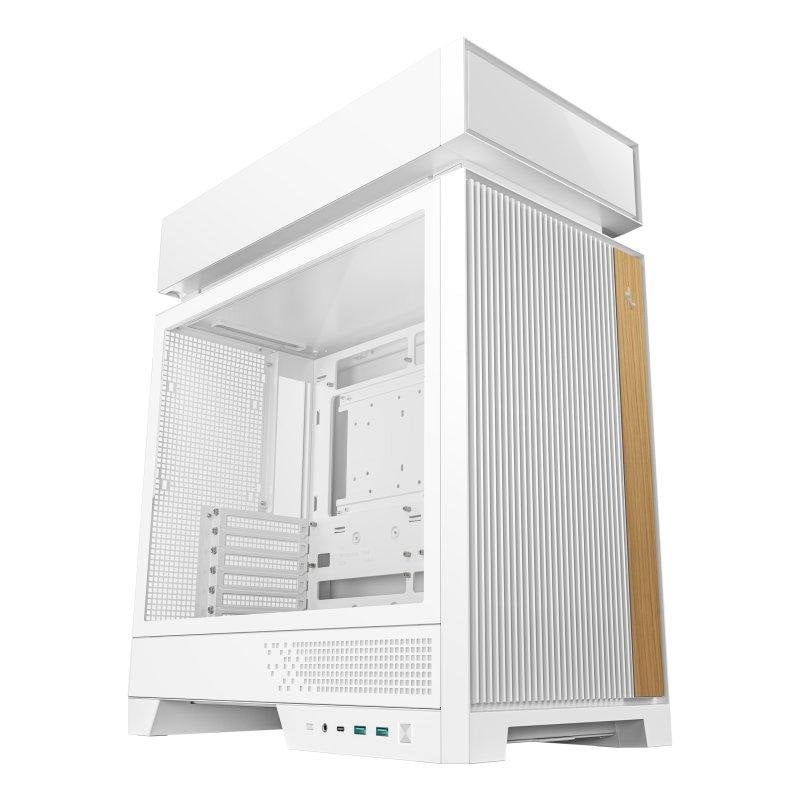 deepcool Boîtier PC DeepCool CL660 WH ATX White ARGB Type C Verre Trempé