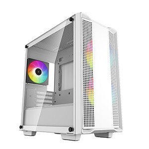 SPIRIT OF GAMER - CLONE III, Boitier PC Gamer RGB Blanc, Pour ATX/mATX/ITX, Tour  Gaming Vide avec Paroi Latérale en Verre Trempé - Cdiscount Informatique