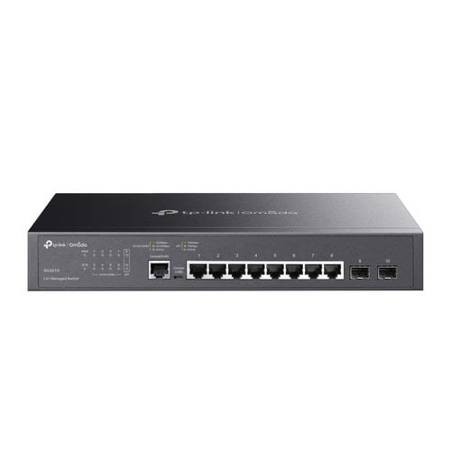 TP-Link TP-Link TL-SG3210 Switch administrable 8 ports Gigabit L2 Lite JetStream avec 2 emplacements SFP