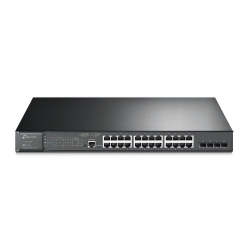 TP-Link Commutateur TP-Link TL-SG3428MP 24 ports Gigabit PoE 4 ports SFP 384 W L2 géré en rack professionnel