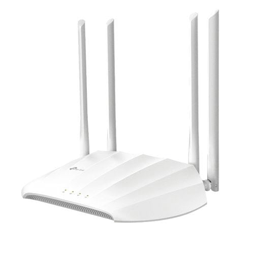TP-Link TL-WA1201 Point d'accès WiFi AC1200, 1 Port Ethernet gigabit, Supports Passive PoE, idéal pour Les réseaux domestiques et de Bureau