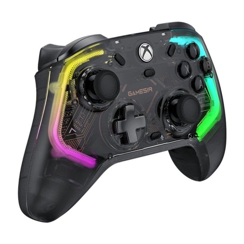 gamesir Gamepad GameSir Kaleid smoke transparent RGB Xbox et PC filaire