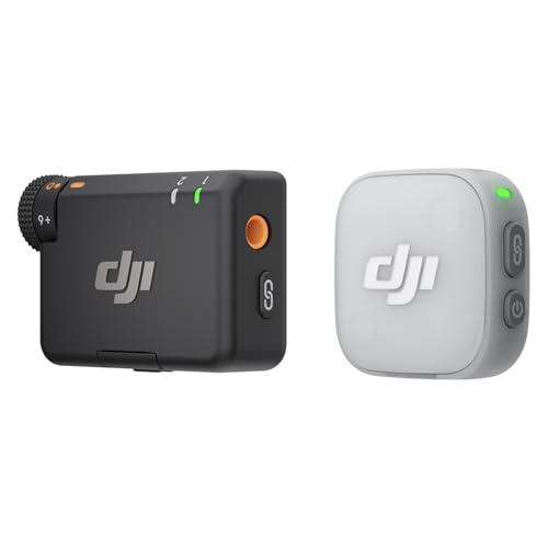 DJI Mic Mini 2 (1 TX 1 RX Standard), Micro Cravate sans Fil pour iPhone 17 16 15 et Android Appareil Photo Tablette PC, ultraléger, Batterie 11,5 h, Charge Rapide, réduction du Bruit, vlog