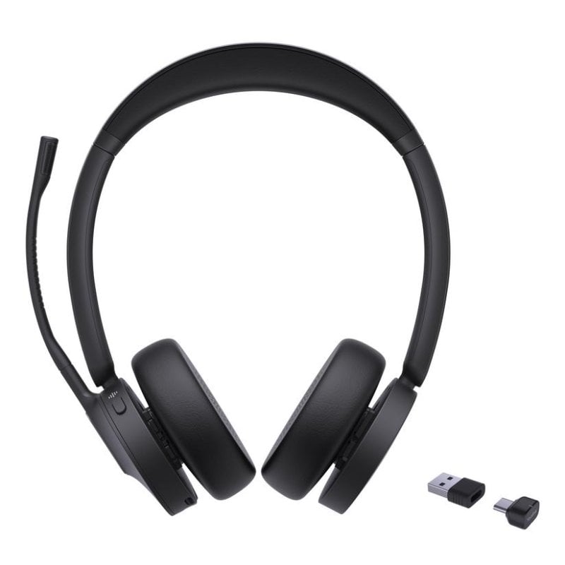 Yealink Auriculaires Yealink BH70 Dual UC sans fil Bluetooth avec Réduction de Bruit, Microphone Boom, Black