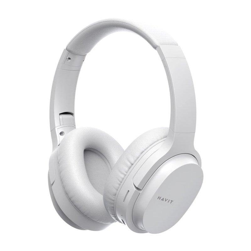 havit Auriculaires Havit I62 sans fil Bluetooth Utilisation quotidienne Pliable White