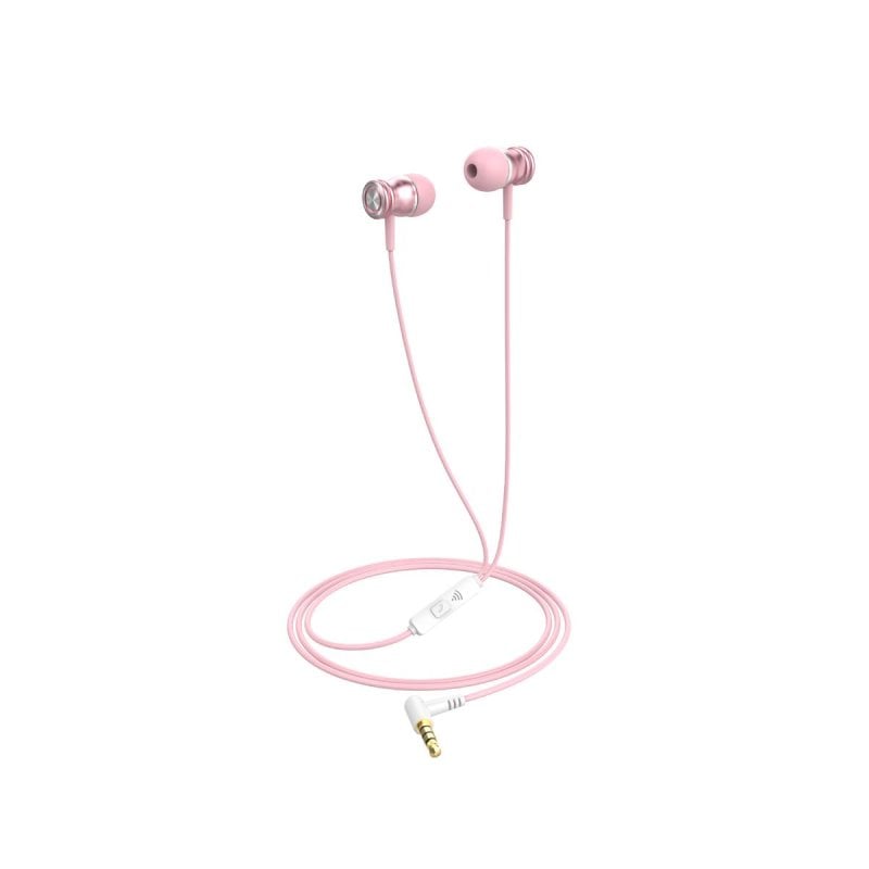 havit Casque Havit 6939119030148 filaire jack 3,5 mm pour musique intra-auriculaire Pink