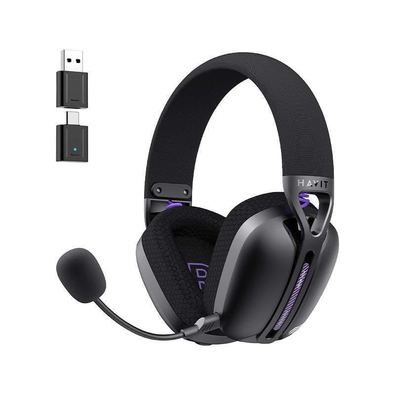 havit Casque Havit Fuxi H3 Plus sans fil et filaire Bluetooth Gaming Black
