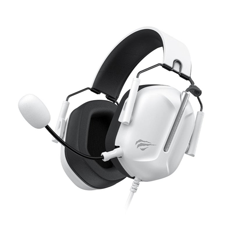 havit Casque Havit H2033D filaire et sans fil pour gaming, micro-casque circum-aural, Black et White