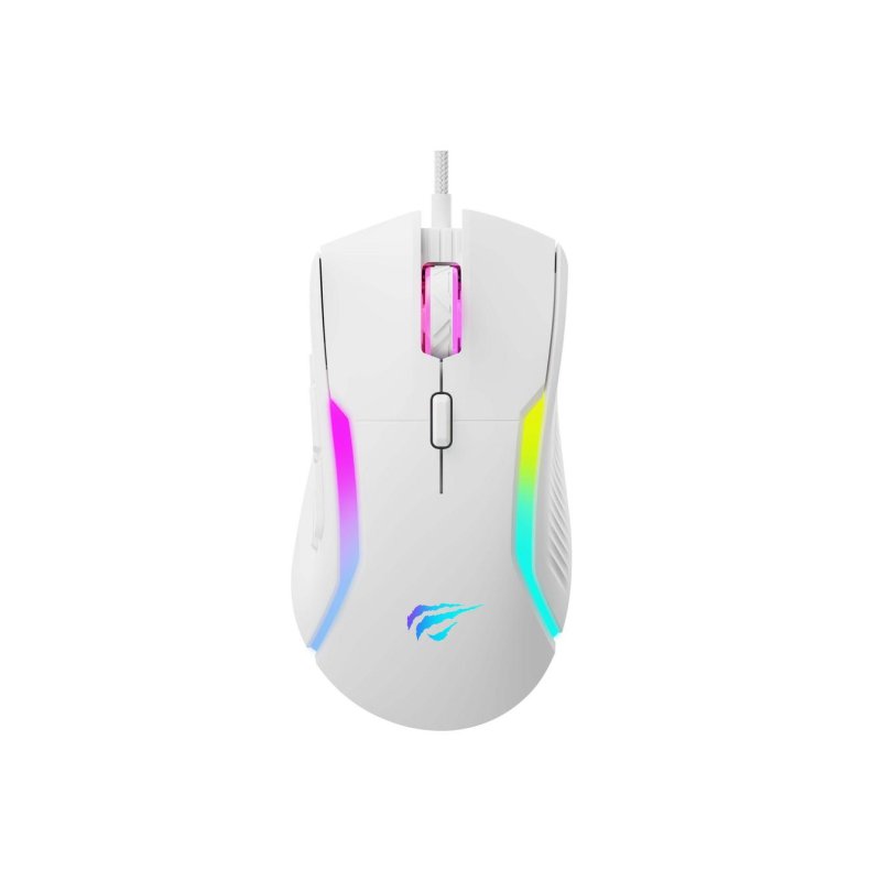 havit Souris Havit MS1033 USB 8000 DPI White 9 Boutons Programmables Gaming