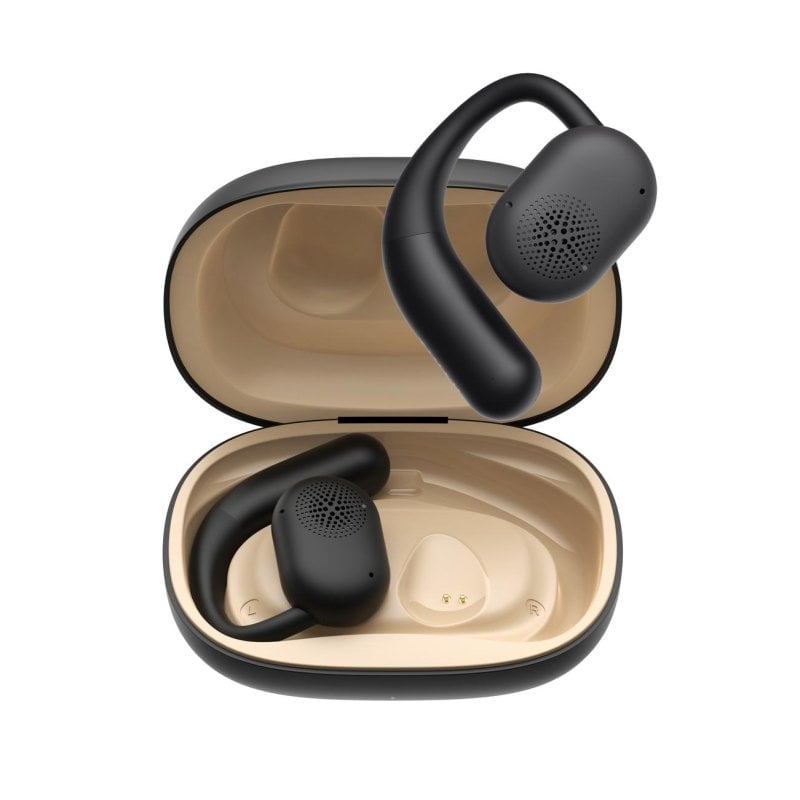 havit Auriculaires Havit OWS914 sans fil Bluetooth TWS, Réduction de bruit, appels musique, IPX5, Black