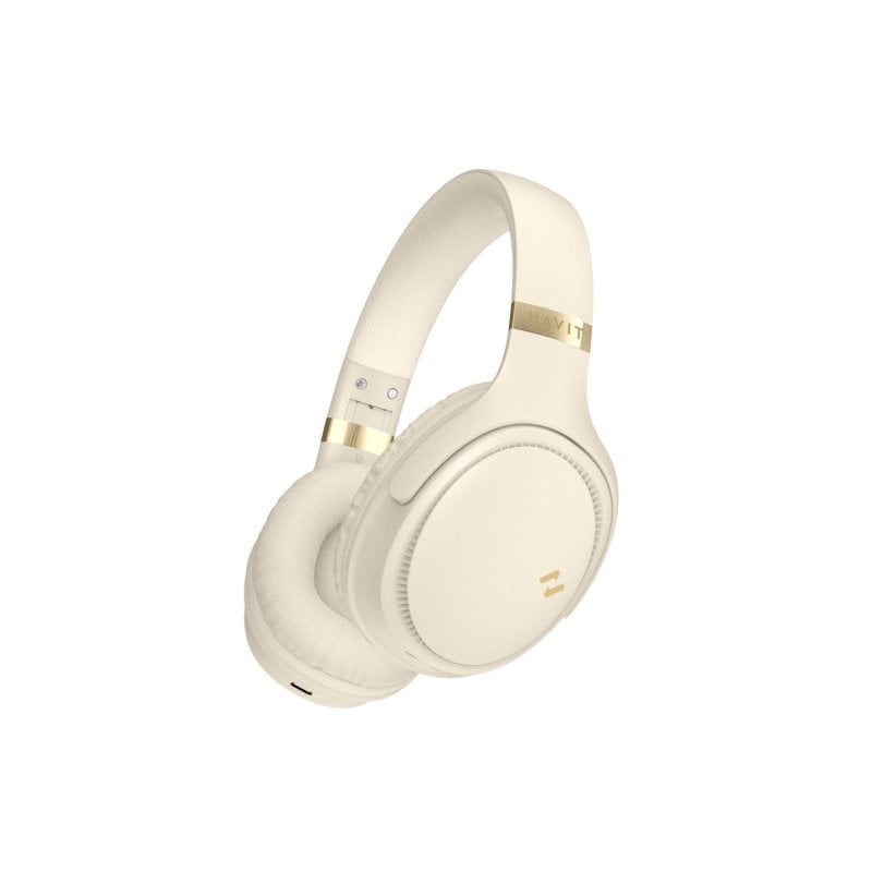 havit Casque Havit H630BT sans fil et filaire Bluetooth pour musique avec micro intégré Yellow