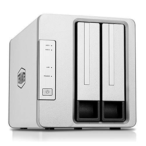Boîtier NAS TERRAMASTER F2-210 REALTEK 1296 QUADCORE 1,4 GHz 1 Go 28 to 2 x USB 3.0