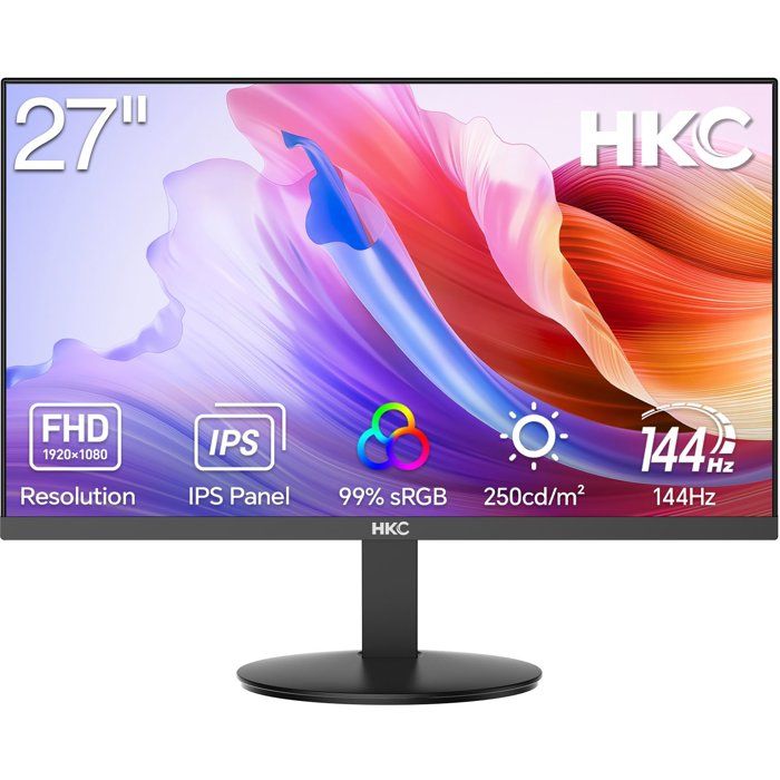 Ecran PC HKC 27 FHD 144Hz Dalle IPS 5ms V2718S
