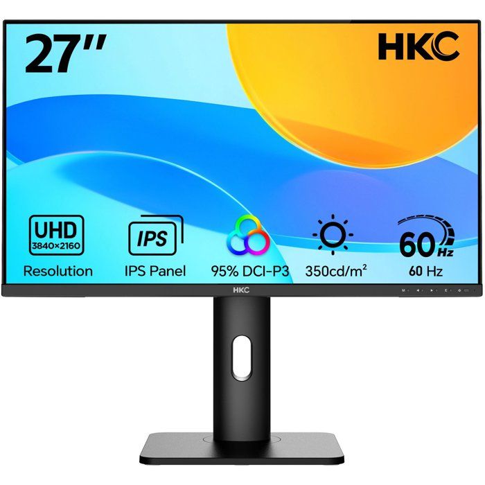 Ecran PC - HKC - 27 - UHD - 60Hz - Dalle IPS - USB-C 65 W - B2742A