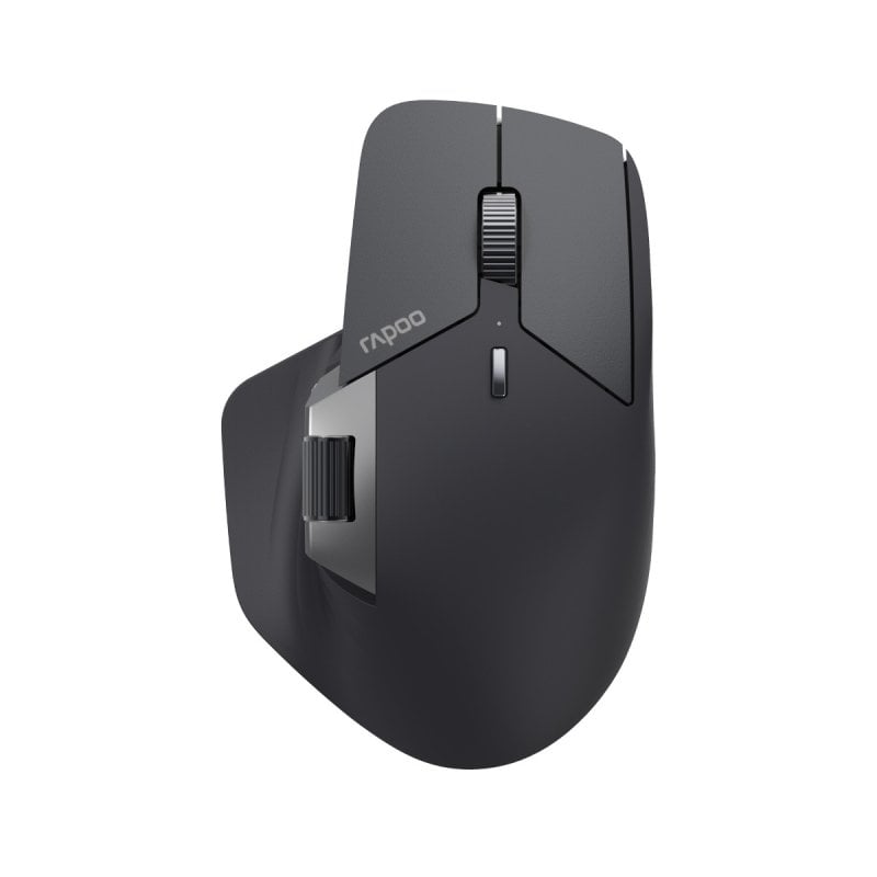 Rapoo Souris sans fil Rapoo 4 000 DPI Bluetooth multimode, chargement sans fil, Black