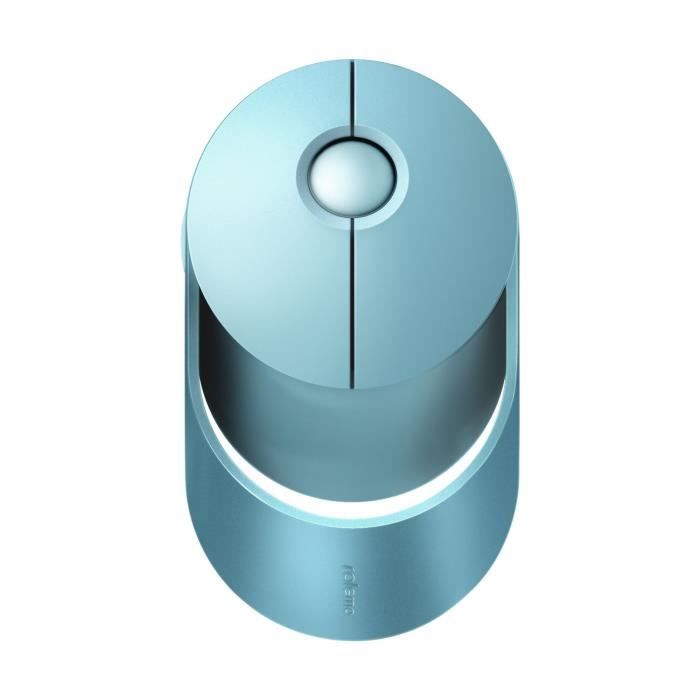 Souris sans fil - RAPOO - RAMELO AIR 1 - Blue - Silencieuse - Rechargeable - Multimode