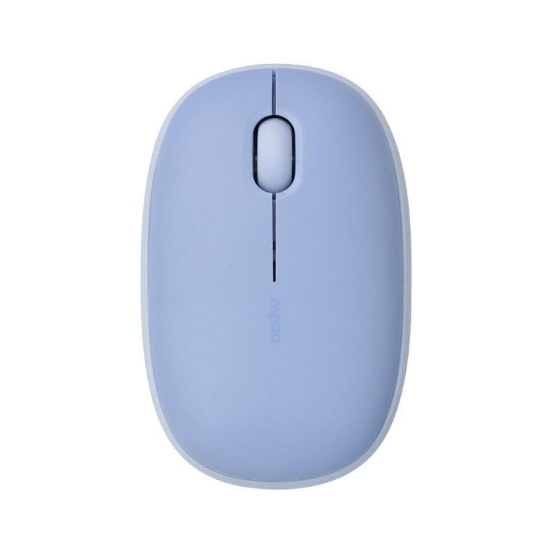 Rapoo Ratón Rapoo M660 Silent Bluetooth RF 1300 DPI Ambidextre Lilas