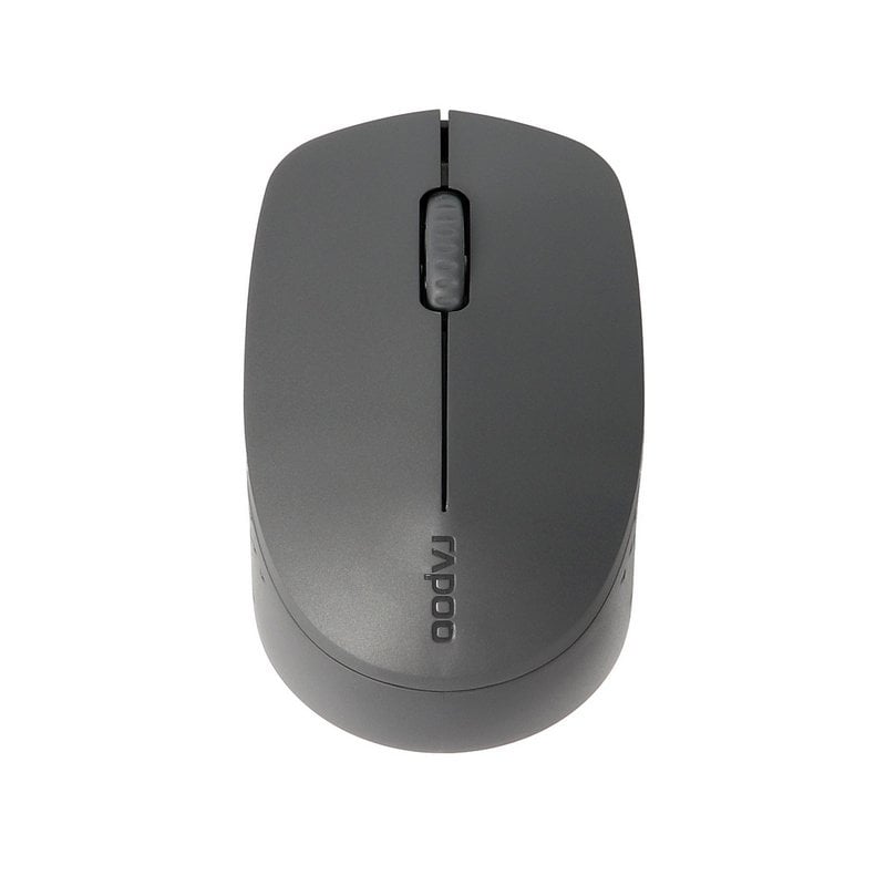 Rapoo Rapoo M100 Silent Ratón Óptico Inalámbrico 1300DPI Grey Oscuro