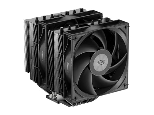 PCCOOLER CPS RT Series RT620 Refroidisseur à air pour processeur Intel LGA 115X 1200 1700, AMD AM4 AM5 Noir