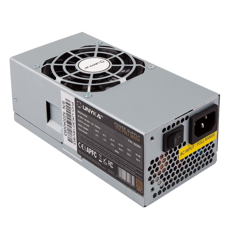 unykach Alimentation UNYKAch TFX 350W 80 Plus Bronze