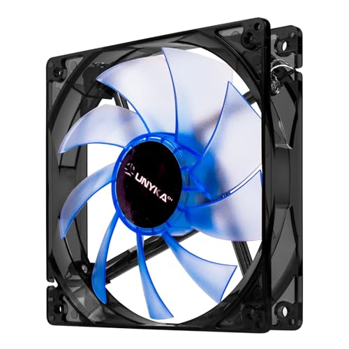 unykach Ventilateur Unykach 120x120mm LED Blue
