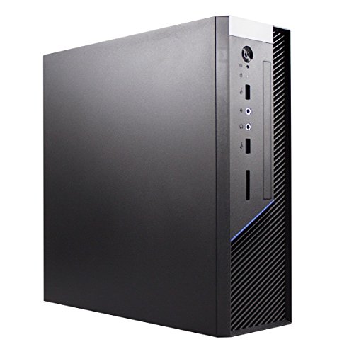 Unykach Caviar 1K Tour Noir Mini DTX ITX Boîtier d'ordinateur (Torre, PC, SGCC, Noir, ITX, 6 cm) (52092)