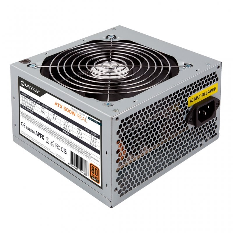 unykach Alimentation UNYKAch ATX 500W 80 Plus Bronze