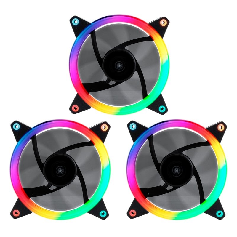 unykach Candy Lot de 30 ventilateurs ARGB 120 mm