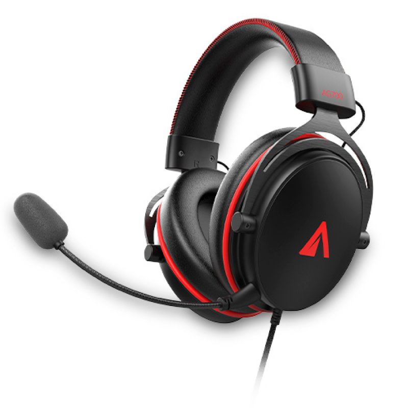 abysm Abysm Gaming AG700 Pro 7.1 Casque de jeu Black Red
