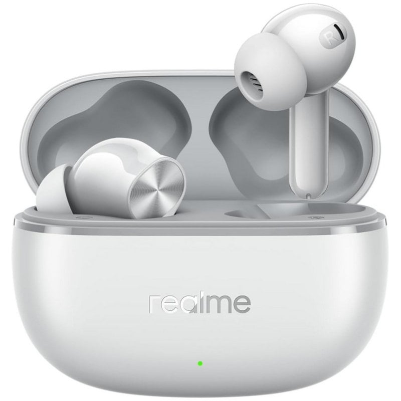 realme Écouteurs sans fil Bluetooth Realme Buds T200 Lite avec microphone Grey orage