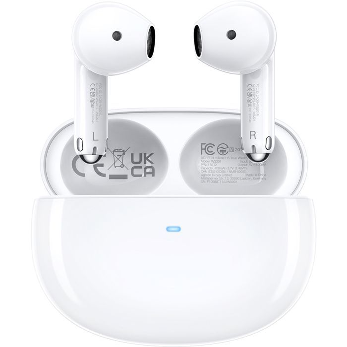 Ecouteurs sans fil - UGREEN - Modele H5 - Bluetooth semi-intra - White