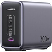 ugreen Station de charge UGREEN 90903B 300W GaN 4x USB-C 1x USB-A câble 2 m Black-Grey