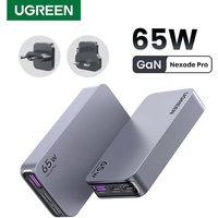 UGREEN Chargeur secteur 3 ports - 65W - Gris