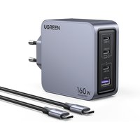 UGREEN Chargeur secteur 160W 4 ports Câble USB-C - 1,5m