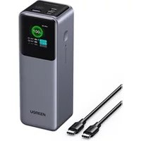 batterie d'urgence tour 25000mAh 200W Grey anodisé