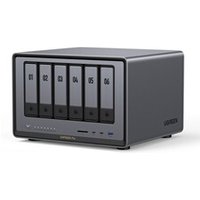 6 baies DXP6800 Pro Grey anodisé