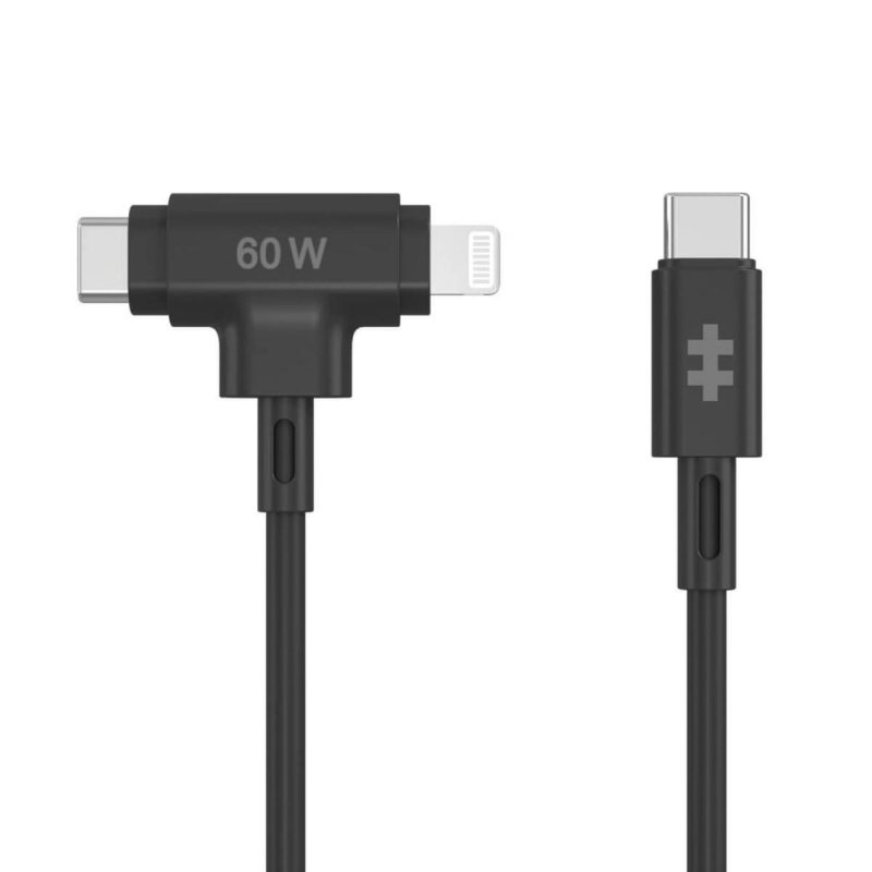hyperx Câble TARGUS Targus® Hyper® 60W USB-C Lightning 1,5m Flexible et Durable