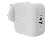 Targus HyperJuice adaptateur secteur - GaN - USB, 2 x USB-C - 70 Watt