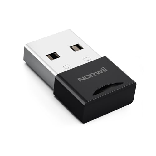 Norwii Mini Undetectable USB Mouse Jiggler, déplaceur de Souris Automatique sans Pilote, Design Compact se Range dans la Sacoche d'ordinateur, Plug Play, empêche Le Mode Veille pour Mac Windows