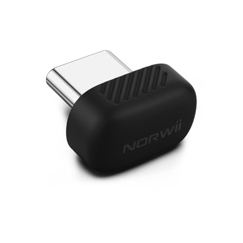 Norwii Mini Undetectable USB Mouse Jiggler, déplaceur de Souris Automatique sans Pilote, Design Compact se Range dans la Sacoche d'ordinateur, Plug Play, empêche Le Mode Veille pour Mac Windows