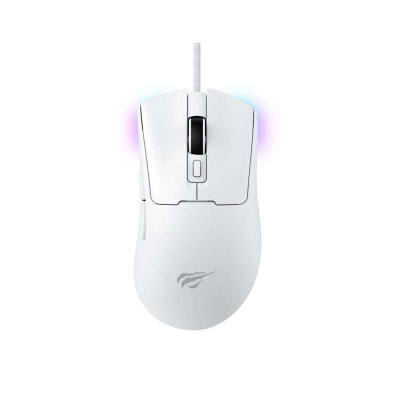 havit Souris Havit 6950676229820 Filaire 12000 DPI White 7 Boutons Gaming